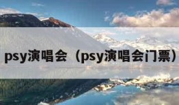 psy演唱会（psy演唱会门票）